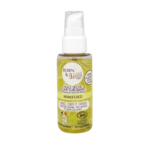 Born to Bio – Huile Sèche Sublimante – Monoï & Coco (50ml)