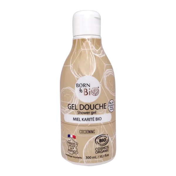 Born to Bio – Gel Douche – Miel & Karité (300ml)