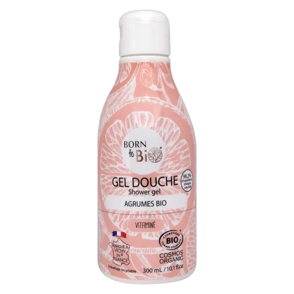 Born to Bio – Gel Douche Shower – Pêche & Mangue (300ml)