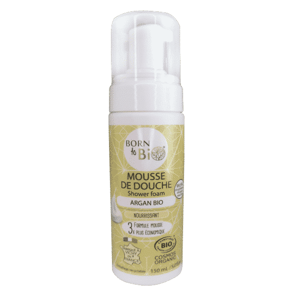 Born to Bio – Mousse de Douche Nourrissante – Argan (150 ml)