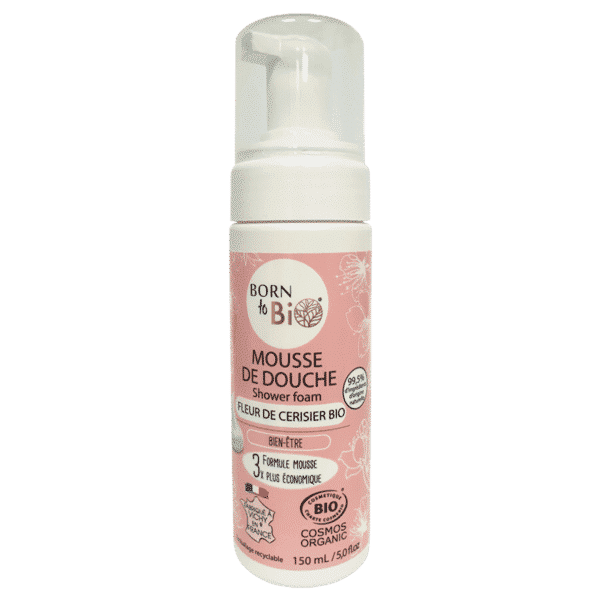 Born to Bio – Mousse de Douche – Fleur de Cerisier (150ml)