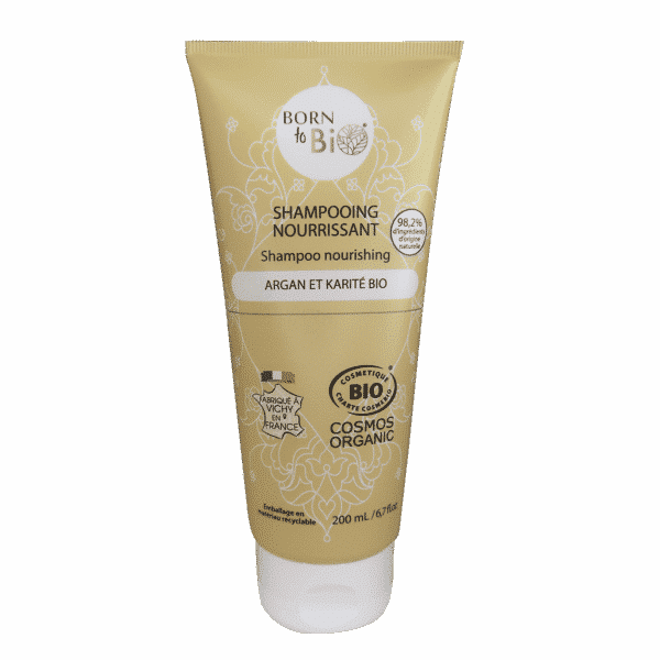 Born to Bio – Shampooing Nourrissant – Argan & Karité (200ml)