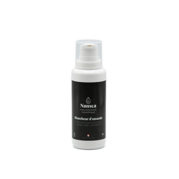 Nansca – Crème Corps Extra-Nourrissante – Amande, Karité & Cire d’Abeille (200ml)