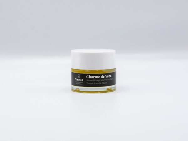 Nansca – Masque Visage Nourrissant – Argan, Yuzu & Amande Douce (50ml)