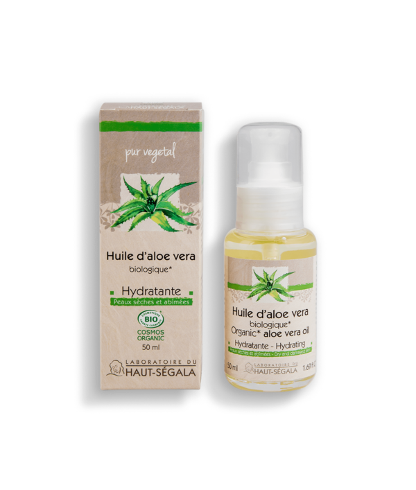 Haut-Ségala – Huile Hydratante – Aloe Vera (50ml)