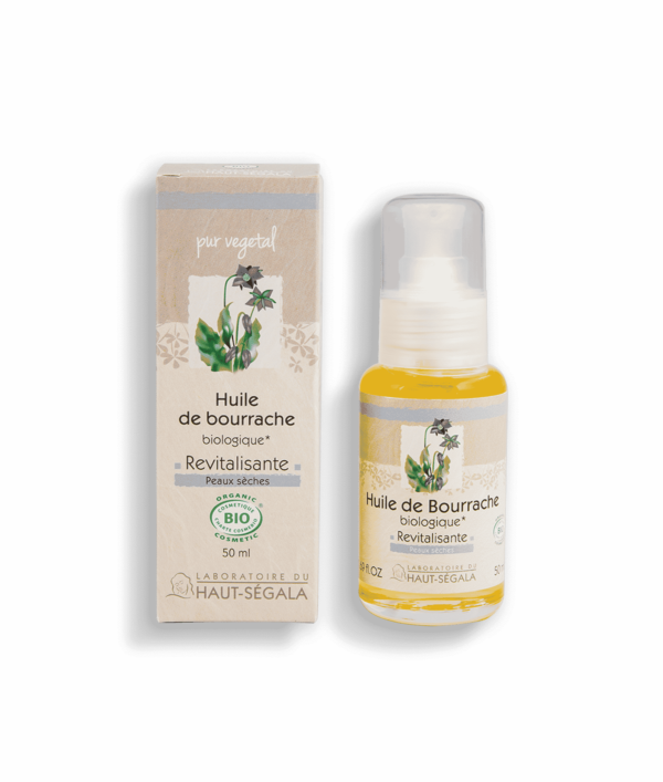 Haut-Ségala – Huile Revitalisante – Bourrache (50ml)