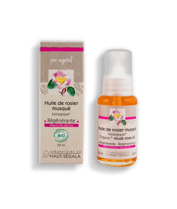 Haut-Ségala – Huile Régénérante – Rosier musqué (100ml)