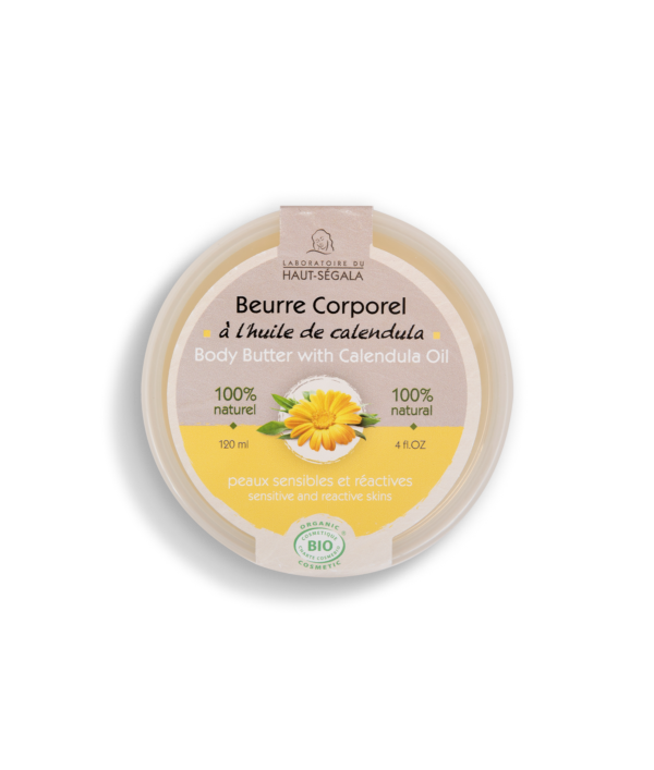 Haut-Ségala – Beurre Corporel – Huile de Calendula (120ml)