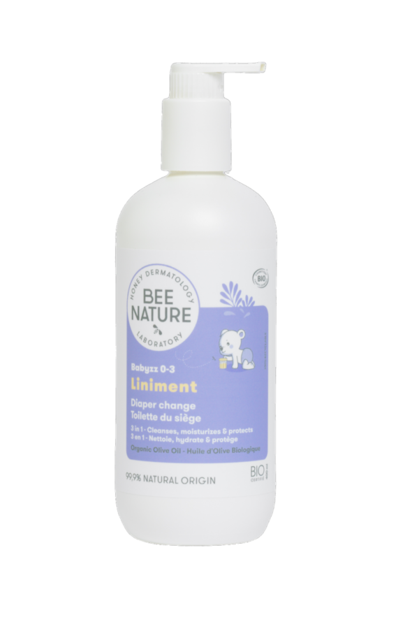 Bee Nature – Eau Nettoyante Bébé – Miel Bio (500ml)