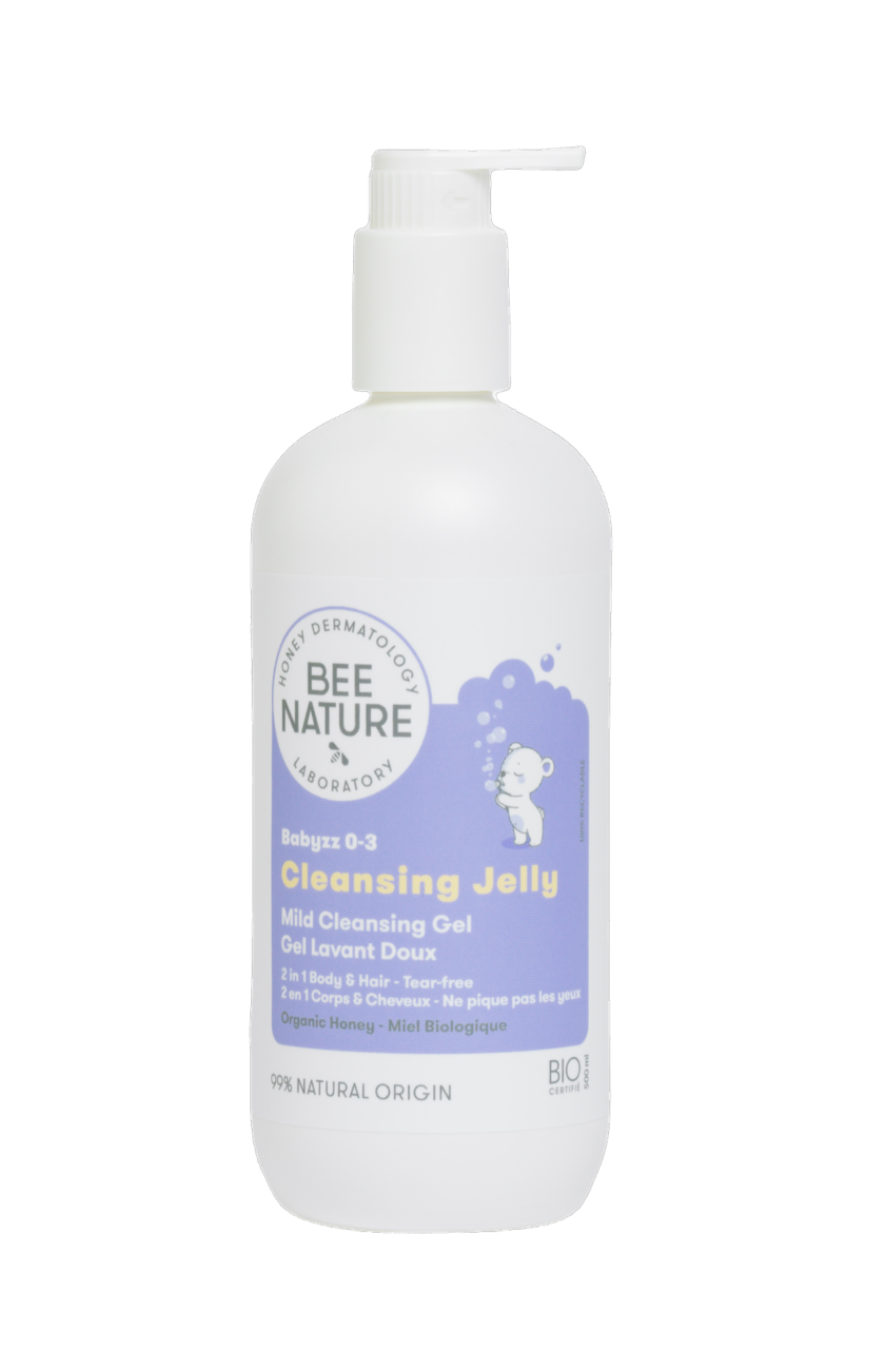 Bee Nature – Gel Lavant Doux 2-en-1 Bébé – Miel Bio (200ml)