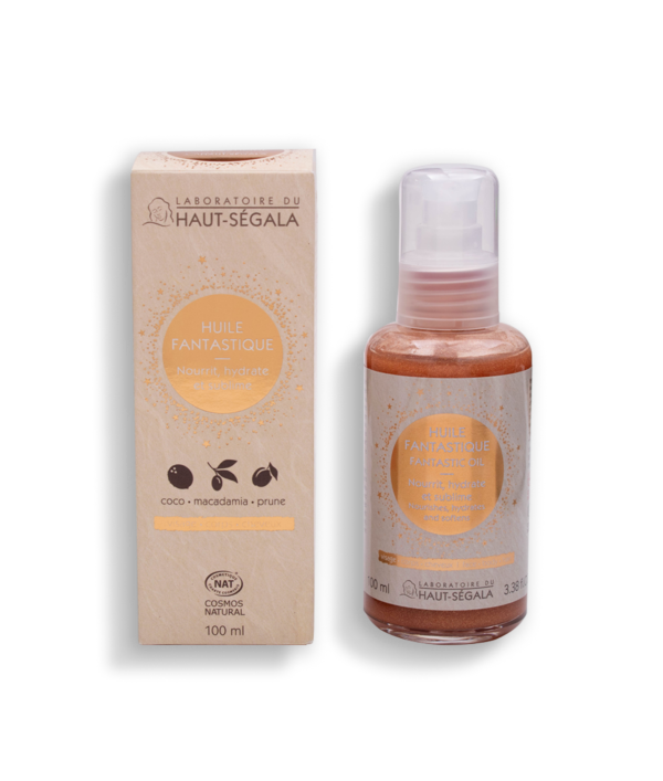 Haut-Ségala – Huile Nourrissante – Coco, Macadamia & Prune (100ml)