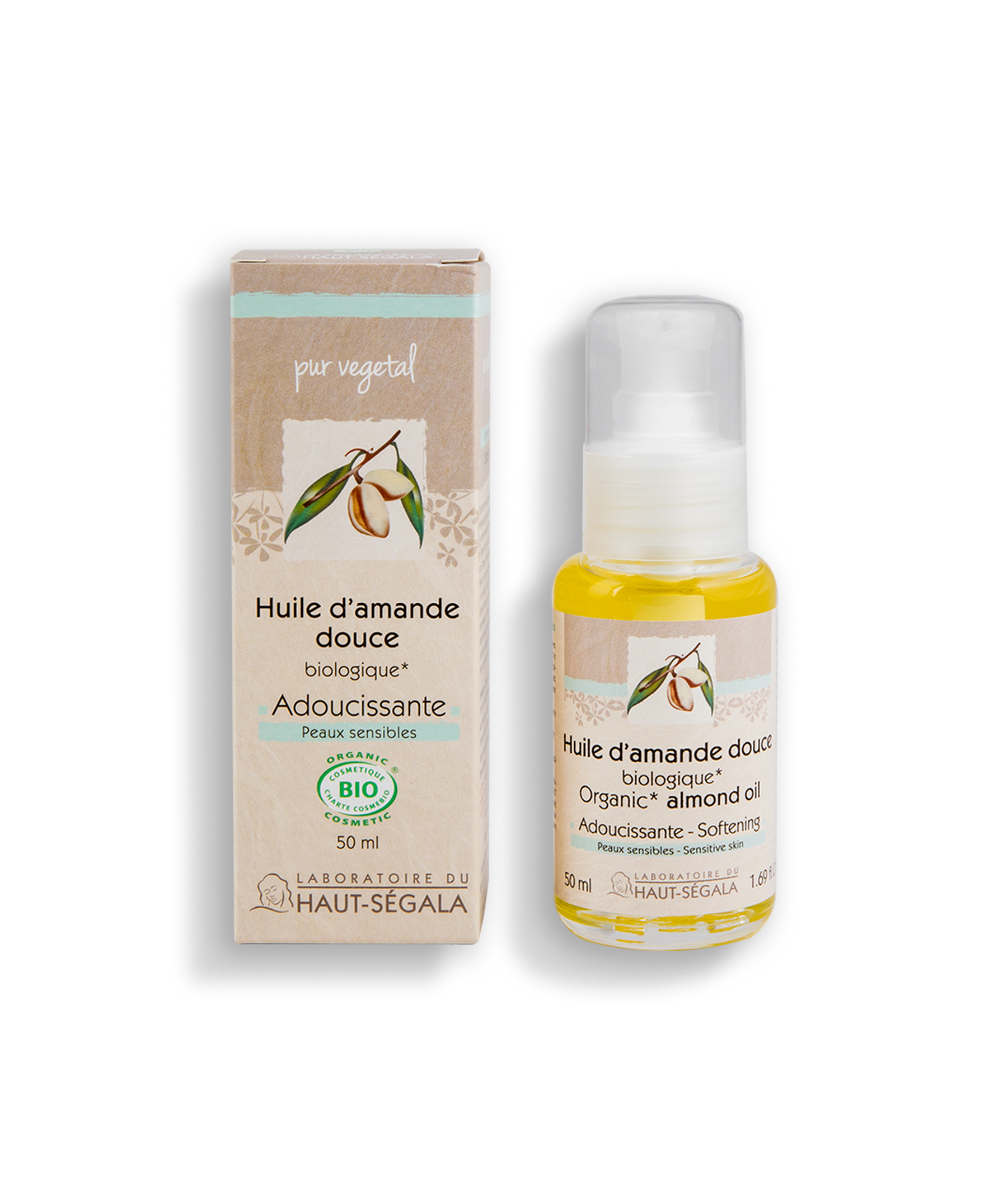 Haut-Ségala – Huile Adoucissante – Amande Douce (250ml)