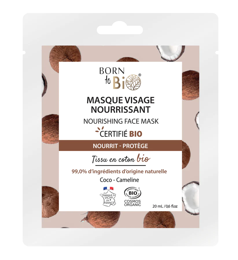 Born to Bio – Masque Visage Nourrissant – Coco & Cameline (20ml)