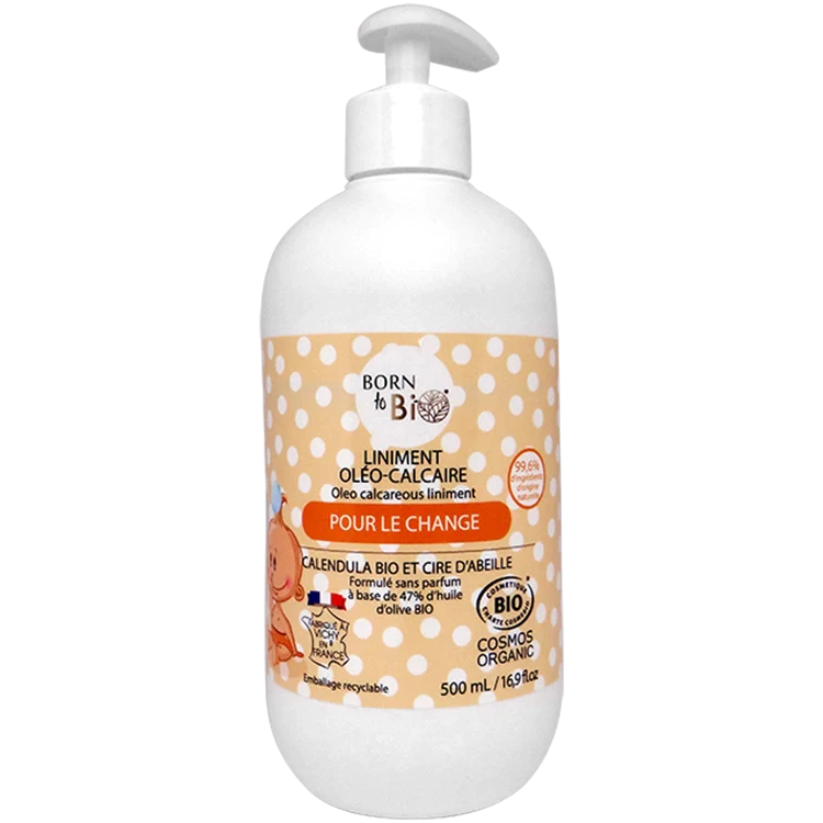 Born to Bio – Liniment Oléo – Calcaire Bébé (500ml)