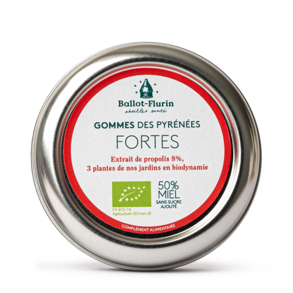 Ballot-Flurin – Gommes Fortes des Pyrénées – Thym, Ronce & Ortie (30g)