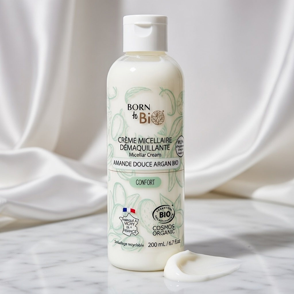 Born to Bio – Micellar Cleansing Water – Sweet Almond & Argan (200ml)